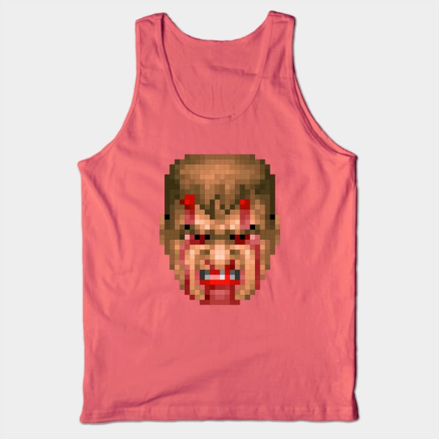 Doom Health Indicator Tank Top by GlewPrint